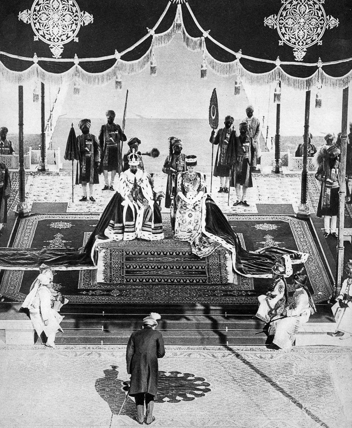 Nizam of Hyderabad at Delhi Darbar. 1911